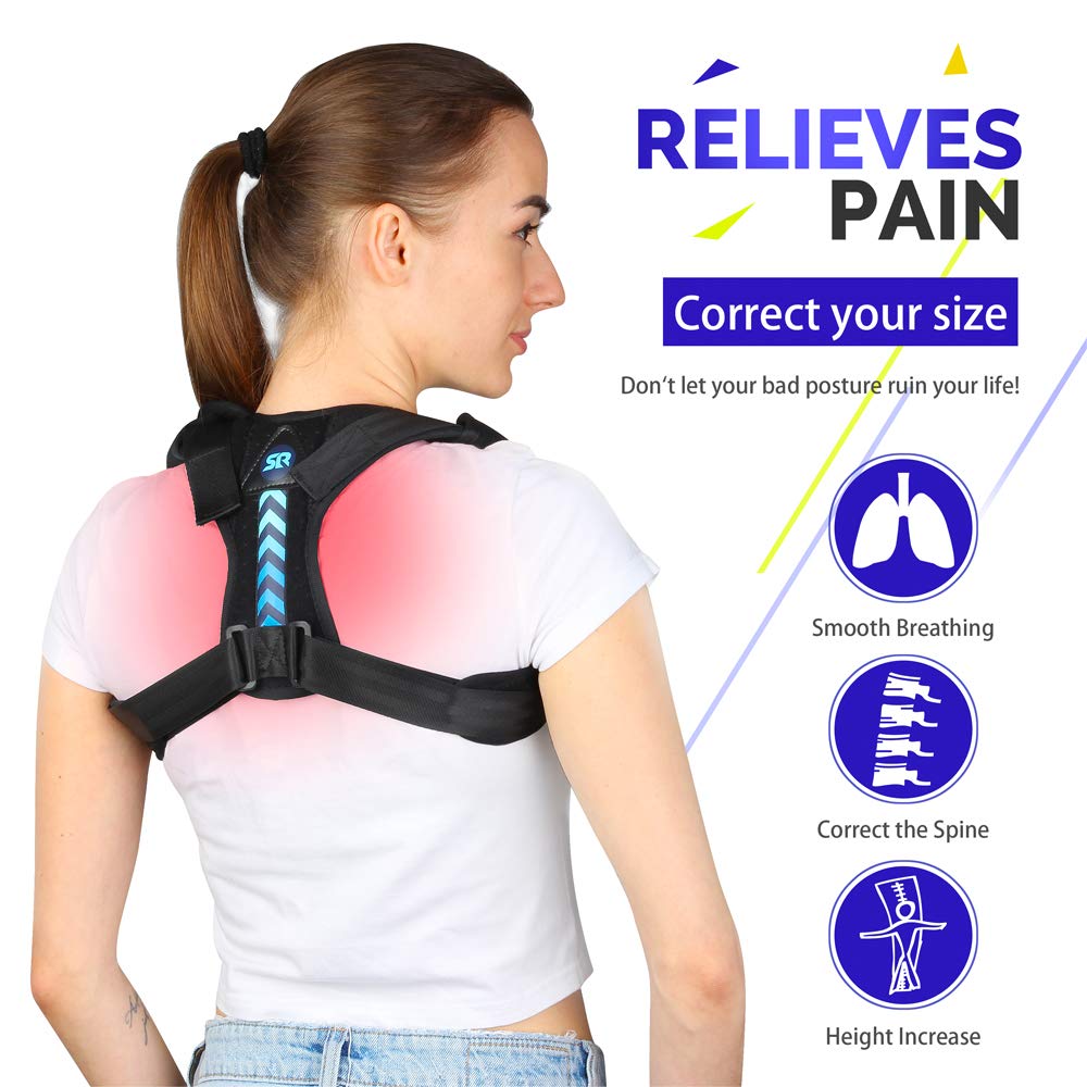 ORANGLES Positive Posture Belt – Back & Shoulder Support for Sitting and Standing - detailed closeup view - illustrating benefits - Image 3 of 6 | created for all | Shop Positive Posture Belt – Back & Shoulder Support for Sitting and Standing North Carolina | Free Shipping ORANGLES