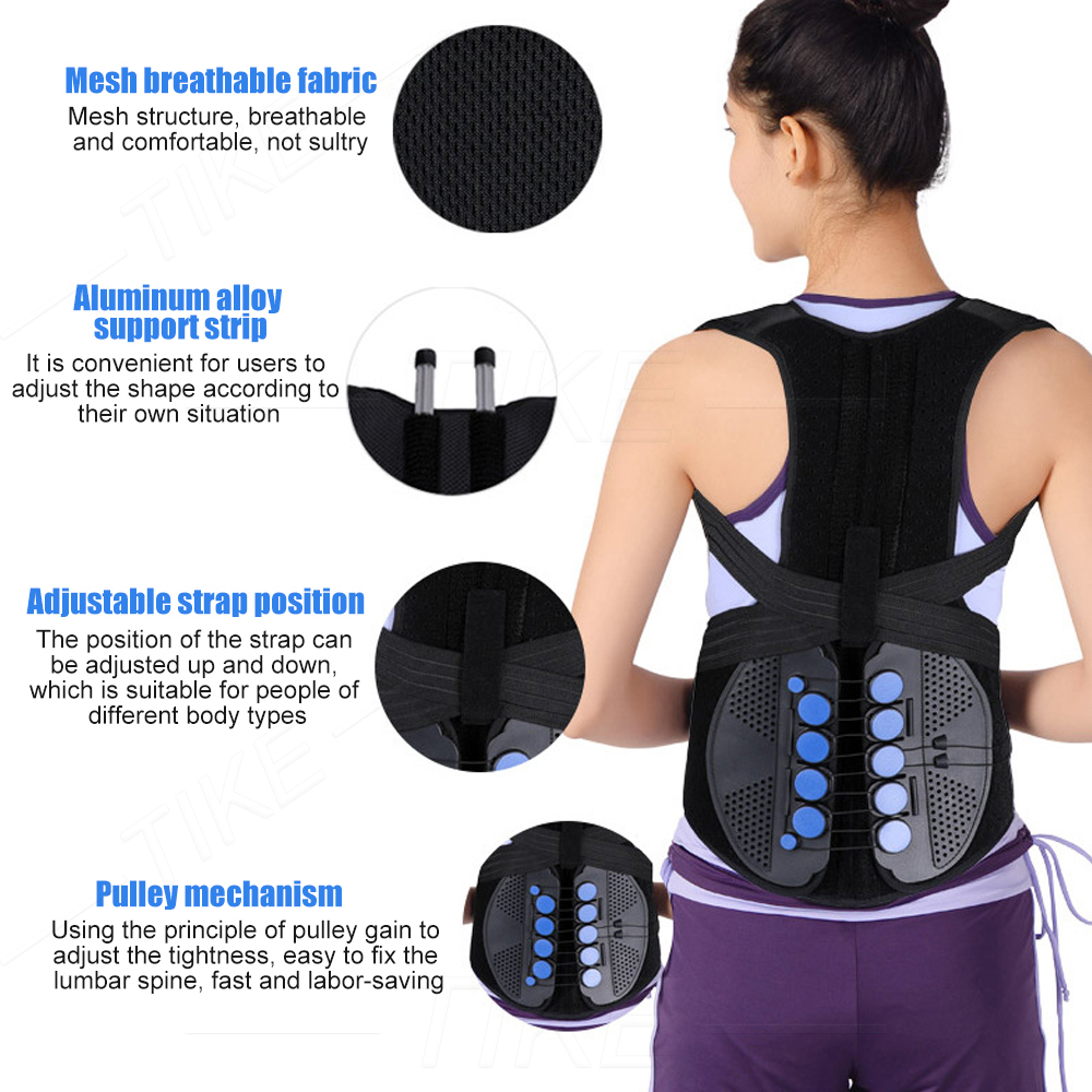 ORANGLES Pulley Type Back Posture Correction Belt – Adjustable Spine & Shoulder Support - full product showcase - displaying specifications - Image 5 of 5 | adapts to any space | Pulley Type Back Posture Correction Belt – Adjustable Spine & Shoulder Support deal New Jersey | Free Shipping ORANGLES
