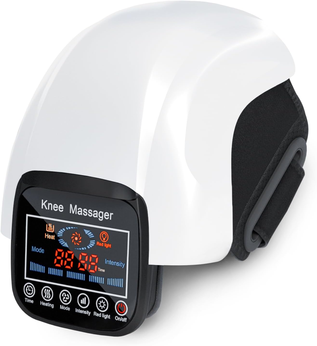 ORANGLES Knee Massager Electric Heated Knee Pads for Therapy, Pain Relief, and Joint Support - innovative features - displaying specifications - Image 1460 of 10 | great for travel | Buy Knee Massager Electric Heated Knee Pads for Therapy, Pain Relief, and Joint Support online Boston | Free Shipping ORANGLES