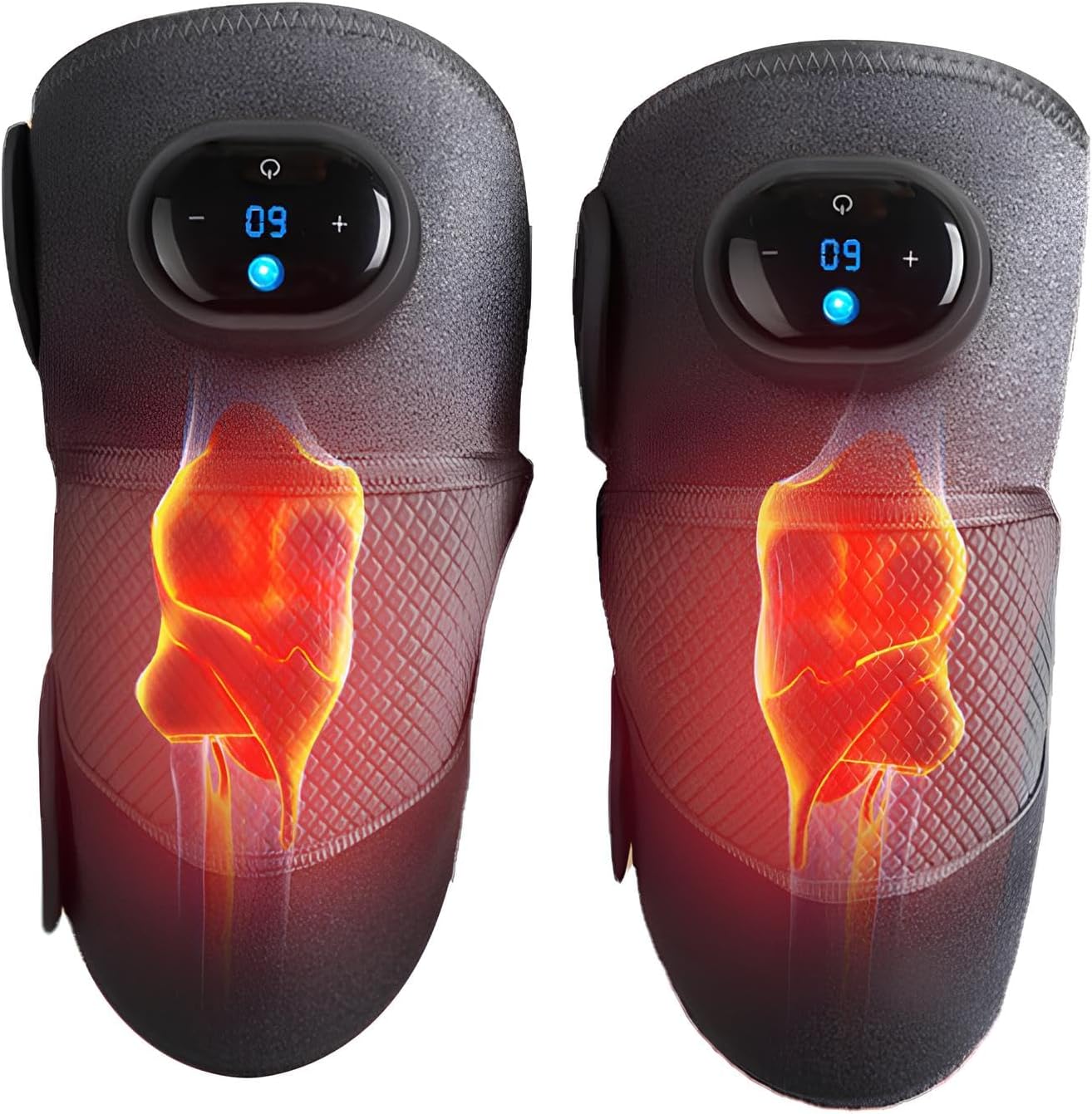 ORANGLES Best Knee Massager Household Electric Heating Knee Pads for Warm Therapy, Pain Relief, and Comfort - angled perspective - presenting advantages - Image 1264 of 10 | fits any environment | Purchase Best Knee Massager Household Electric Heating Knee Pads for Warm Therapy, Pain Relief, and Comfort Austin | Free Shipping ORANGLES