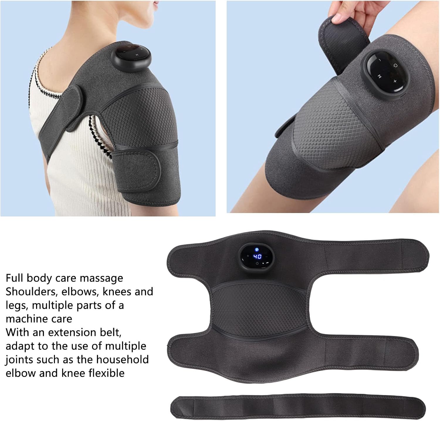 ORANGLES Best Knee Massager Household Electric Heating Knee Pads for Warm Therapy, Pain Relief, and Comfort - elegant presentation - Image 6 of 6 | designed for enthusiasts | Illinois | Free Shipping ORANGLES