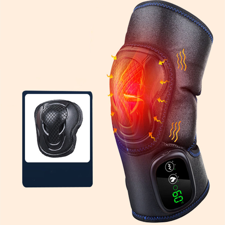 ORANGLES Knee Massager Electrically Heated Anti‑Collision Knee Pads for Warm Therapy and Joint Protection - angled perspective - Image 4 of 4 | excellent for daily use | New York | Free Shipping ORANGLES