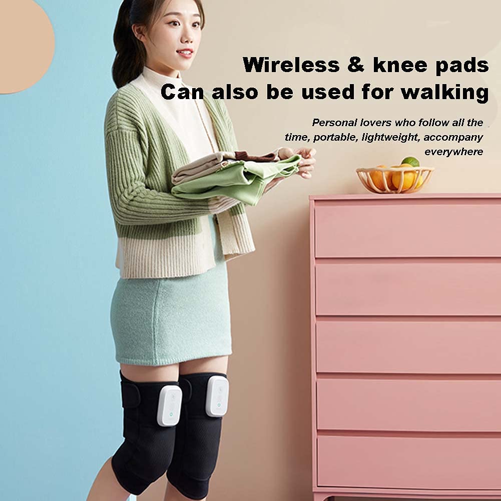 ORANGLES Knee Massager Rechargeable Heated Physiotherapy Device for Pain Relief and Cold Legs Support - full product showcase - Image 5 of 5 | suitable for professionals | Florida | Free Shipping ORANGLES
