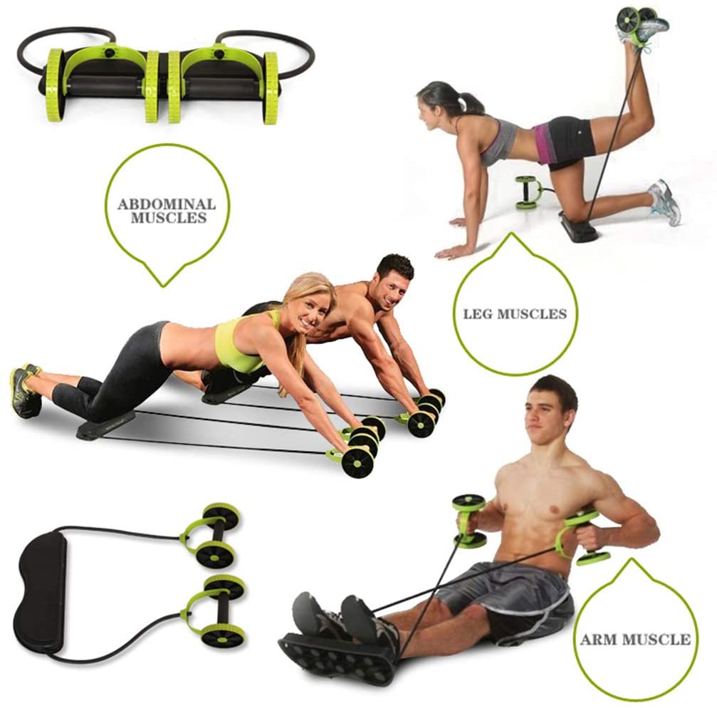 ORANGLES Ab Roller Wheel Crossflex Core Strength and Flexibility Training Tool - high resolution display - Image 2 of 6 | perfect for office | California | Free Shipping ORANGLES