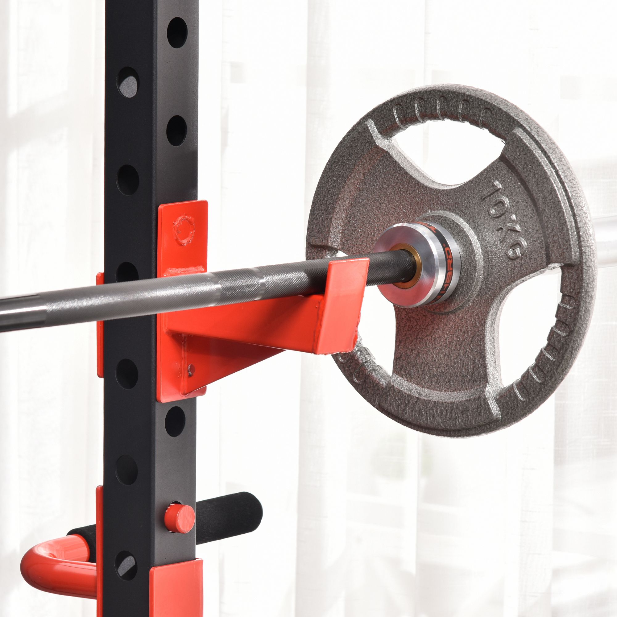ORANGLES Adjustable Power Tower – Dip Station, Pull Up Bar & Squat Rack for Home Strength Training - full product showcase - displaying specifications - Image 5 of 5 | adapts to any space | Adjustable Power Tower – Dip Station, Pull Up Bar & Squat Rack for Home Strength Training deal New Jersey | Free Shipping ORANGLES