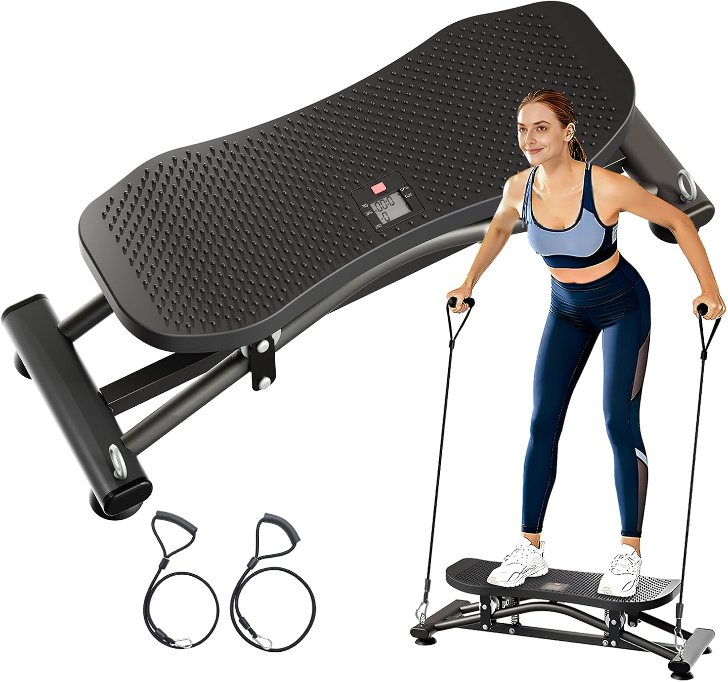 ORANGLES Ski Machines Fitness Sliding Indoor Ski Simulator with Resistance Bands - stylish outlook - centering on build - Image 1284 of 10 | made for experts | Purchase Ski Machines Fitness Sliding Indoor Ski Simulator with Resistance Bands Milwaukee | Free Shipping ORANGLES