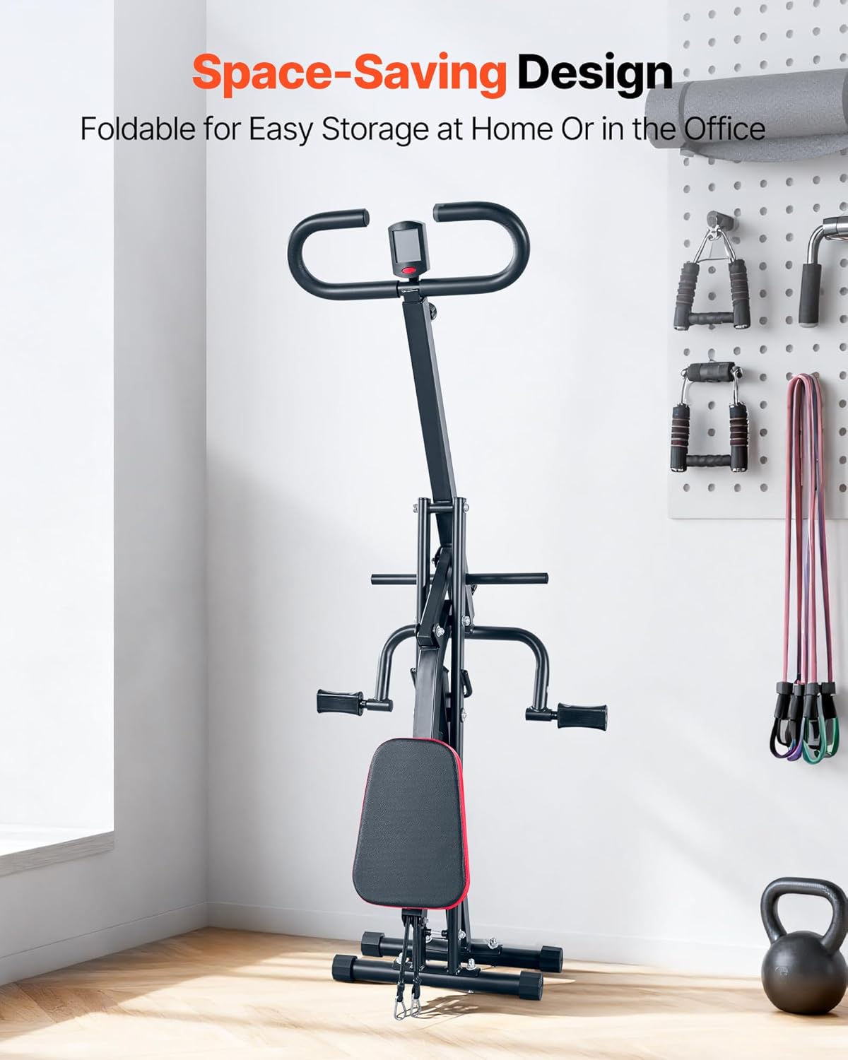ORANGLES Squat Machine Deep Rowing Foldable Glute and Leg Trainer with Resistance Bands - elegant presentation - Image 6 of 6 | designed for enthusiasts | Illinois | Free Shipping ORANGLES