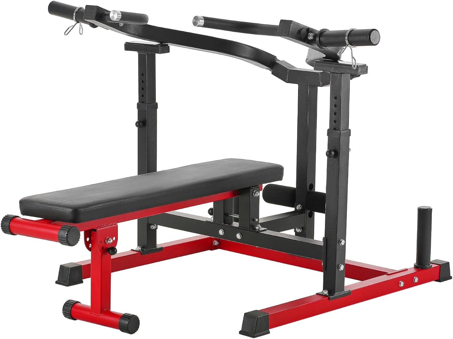 ORANGLES Chest Press Machine 450 LBS Adjustable Bench with Converging Arms for Home Gym - full product showcase - Image 5 of 6 | suitable for professionals | Florida | Free Shipping ORANGLES