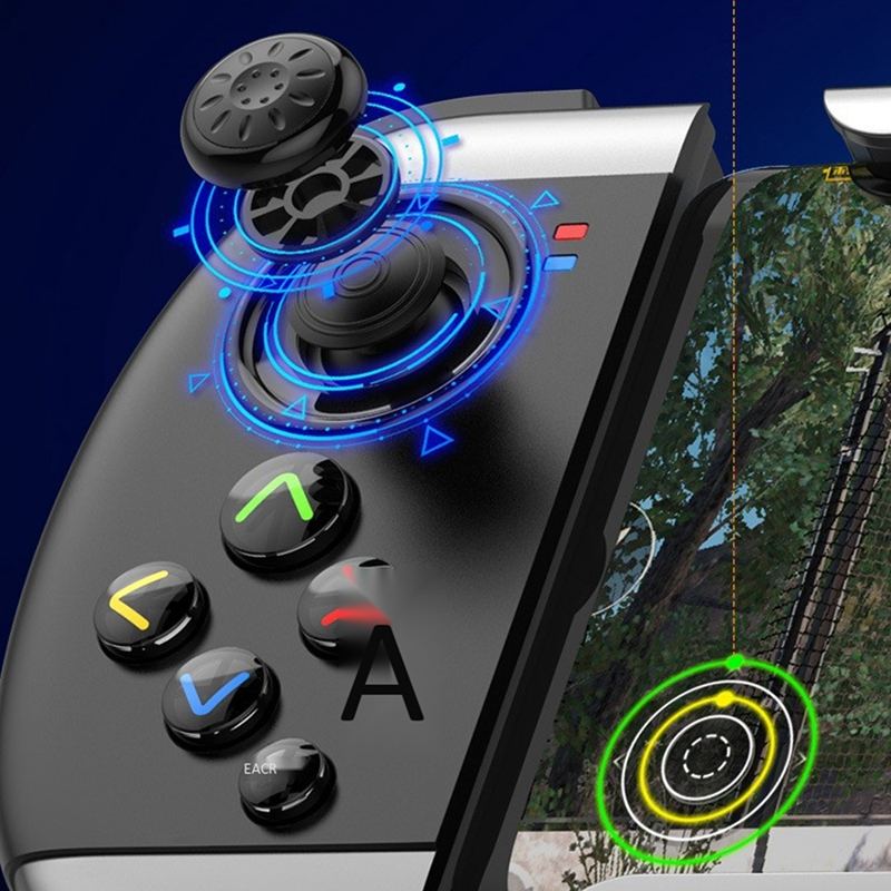 ORANGLES Wired & Bluetooth Gamepad – Dual‑Mode Gaming Controller for Mobile, PC & Console - angled perspective - presenting advantages - Image 4 of 5 | fits any environment | Purchase Wired & Bluetooth Gamepad – Dual‑Mode Gaming Controller for Mobile, PC & Console Michigan | Free Shipping ORANGLES