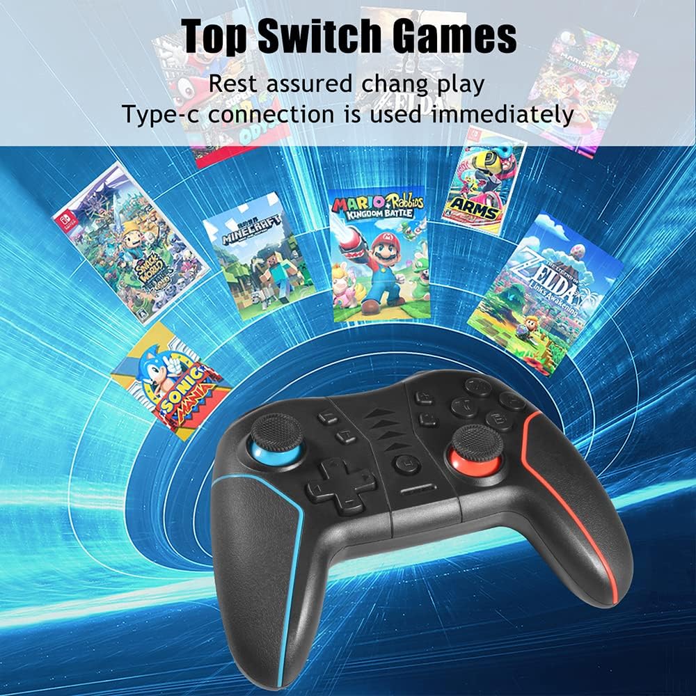 ORANGLES Six‑Axis Wireless Bluetooth Game Handle – Dual Vibration Gyroscope Controller for Android & PC - angled perspective - presenting advantages - Image 4 of 6 | fits any environment | Purchase Six‑Axis Wireless Bluetooth Game Handle – Dual Vibration Gyroscope Controller for Android & PC Michigan | Free Shipping ORANGLES