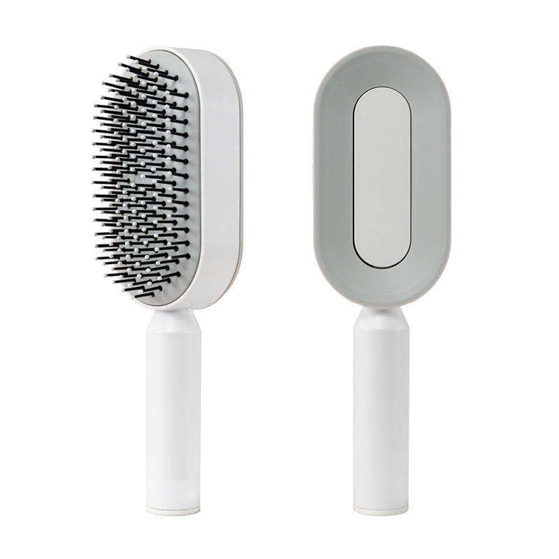 ORANGLES Hair Comb Anti‑Static Detangler with Soft Bristles and Ergonomic Scalp Care Design - high resolution display - Image 2 of 4 | perfect for office | California | Free Shipping ORANGLES