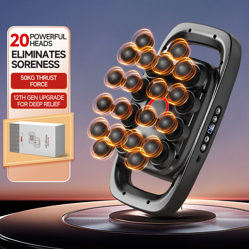 ORANGLES 2026 Professional Massage Gun – 16 Heads, 30 Speeds for Full Body Relief - high resolution display - exposing craftsmanship - Image 2 of 5 | built for everyone | 2026 Professional Massage Gun – 16 Heads, 30 Speeds for Full Body Relief for sale Georgia | Free Shipping ORANGLES