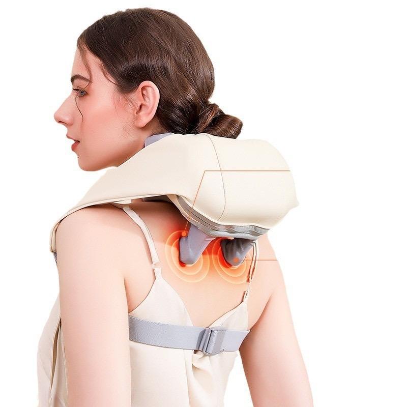 ORANGLES Neck and Shoulder Massager 3D Shiatsu Heated Belt for Back Relief Gift Idea - product in spotlight - highlighting key features - Image 1123 of 10 | perfect for office | Shop Neck and Shoulder Massager 3D Shiatsu Heated Belt for Back Relief Gift Idea Washington | Free Shipping ORANGLES