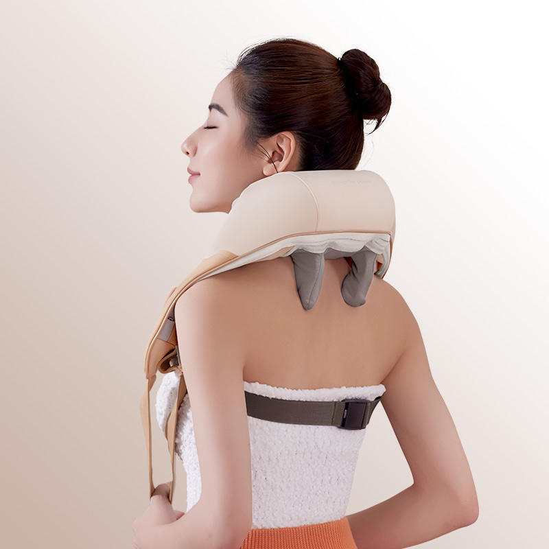ORANGLES Neck and Shoulder Massager 3D Shiatsu Heated Belt for Back Relief Gift Idea - high resolution display - Image 2 of 5 | perfect for office | California | Free Shipping ORANGLES