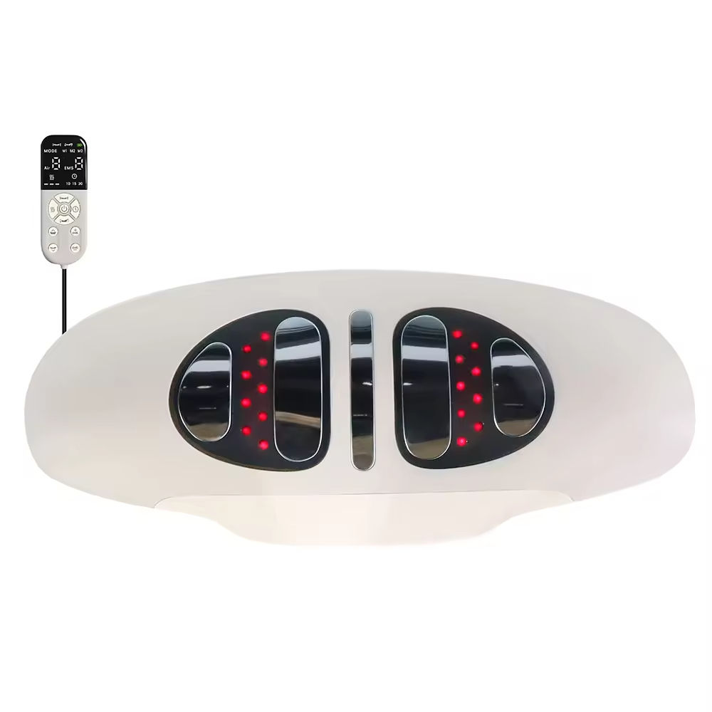 ORANGLES Lumbar Massager Eveekon Electric Heated Intelligent Back and Waist Relief - detailed closeup view - Image 3 of 6 | great for travel | Texas | Free Shipping ORANGLES