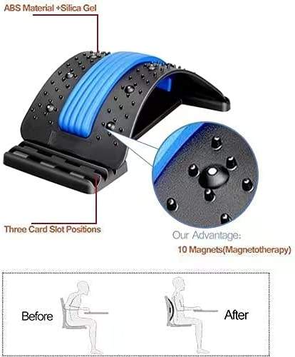 ORANGLES Lumbar Traction Device Stepless Gear Adjustment ABS Back Massager Stretcher - high resolution display - Image 2 of 5 | perfect for office | California | Free Shipping ORANGLES