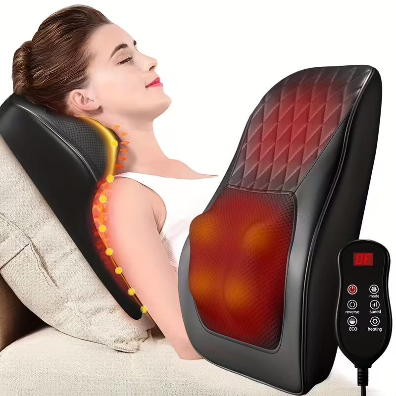 ORANGLES Neck Massage Pillow Smart Electric Cushion for Neck and Back Relief - crisp and clear image - Image 1436 of 10 | perfect for office | Illinois | Free Shipping ORANGLES