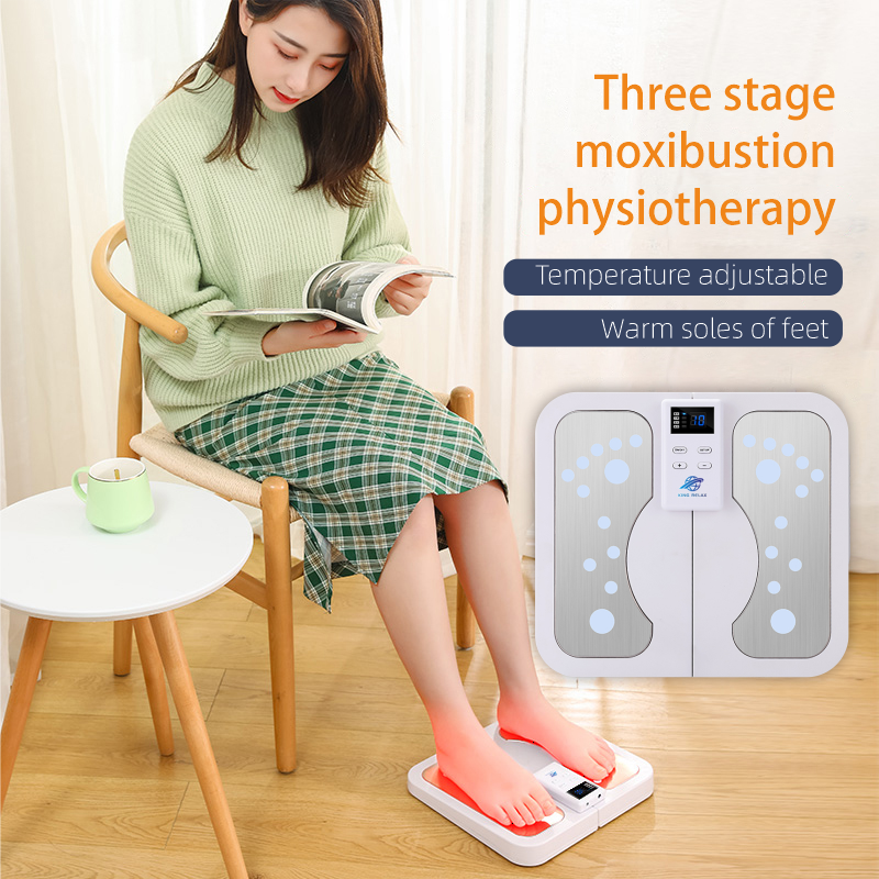 ORANGLES Massaging Heating Pad Microcurrent Foot Stimulator for Pain Relief and Muscle Recovery - high resolution display - Image 2 of 5 | perfect for office | California | Free Shipping ORANGLES