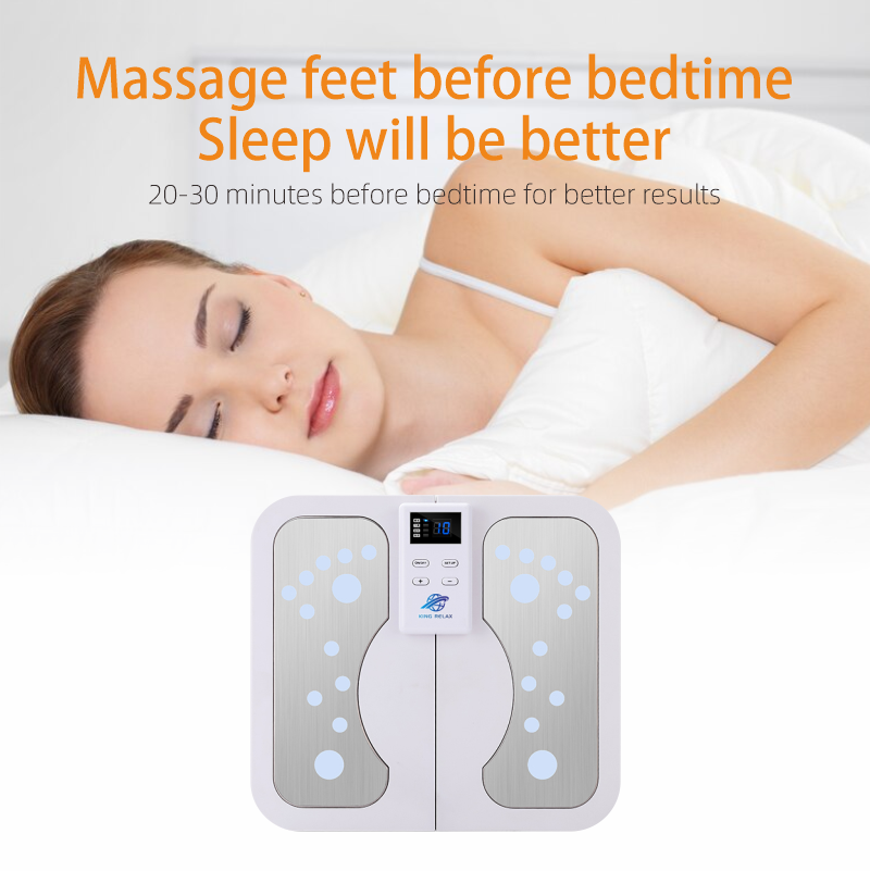 ORANGLES Massaging Heating Pad Microcurrent Foot Stimulator for Pain Relief and Muscle Recovery - full product showcase - Image 5 of 5 | suitable for professionals | Florida | Free Shipping ORANGLES