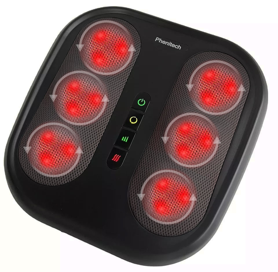 ORANGLES Foot Massage Machine Shiatsu Phenitech Electric Heat with Washable Cover for Foot and Back Relief - sleek design view - revealing details - Image 1846 of 10 | suitable for professionals | Discount on Foot Massage Machine Shiatsu Phenitech Electric Heat with Washable Cover for Foot and Back Relief Sacramento | Free Shipping ORANGLES