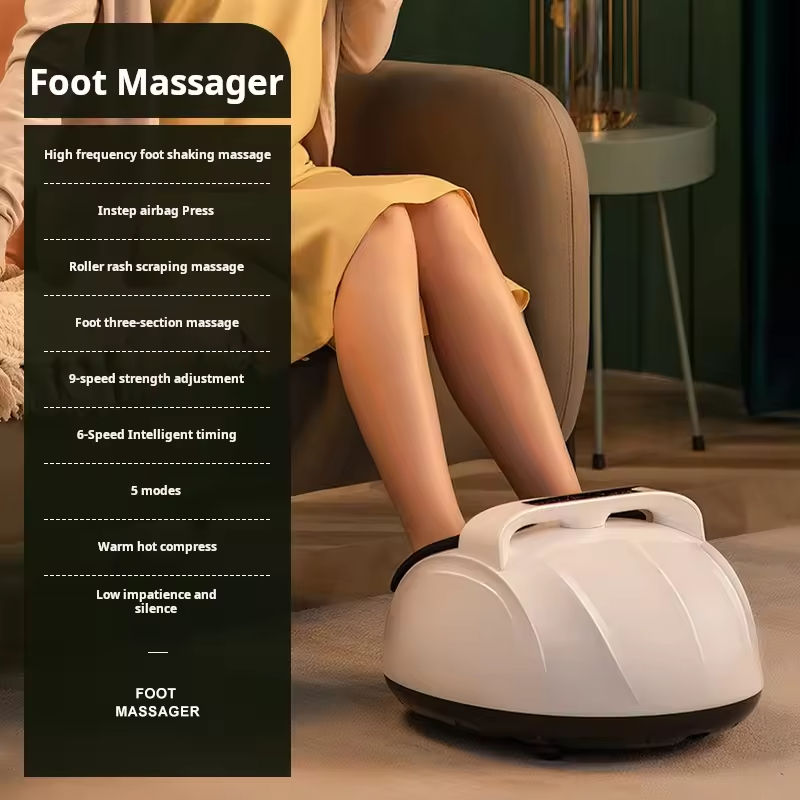 ORANGLES Shiatsu Foot Massager Electric Heat and Air Compression for Pain Relief and Circulation - high resolution display - Image 2 of 5 | perfect for office | California | Free Shipping ORANGLES