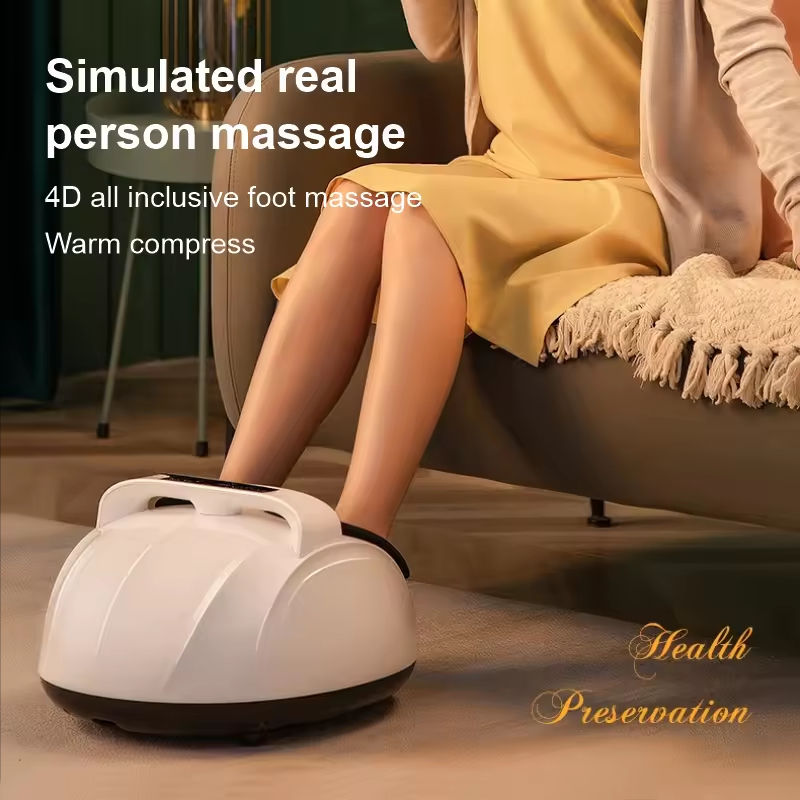 ORANGLES Shiatsu Foot Massager Electric Heat and Air Compression for Pain Relief and Circulation - detailed closeup view - Image 3 of 5 | great for travel | Texas | Free Shipping ORANGLES