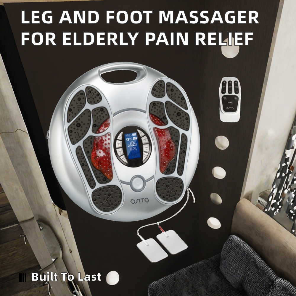 ORANGLES Foot Massager Machine OSTO AST‑300J TENS Therapy for Knee Pain and Diabetic Relief - high resolution display - Image 2 of 5 | perfect for office | California | Free Shipping ORANGLES