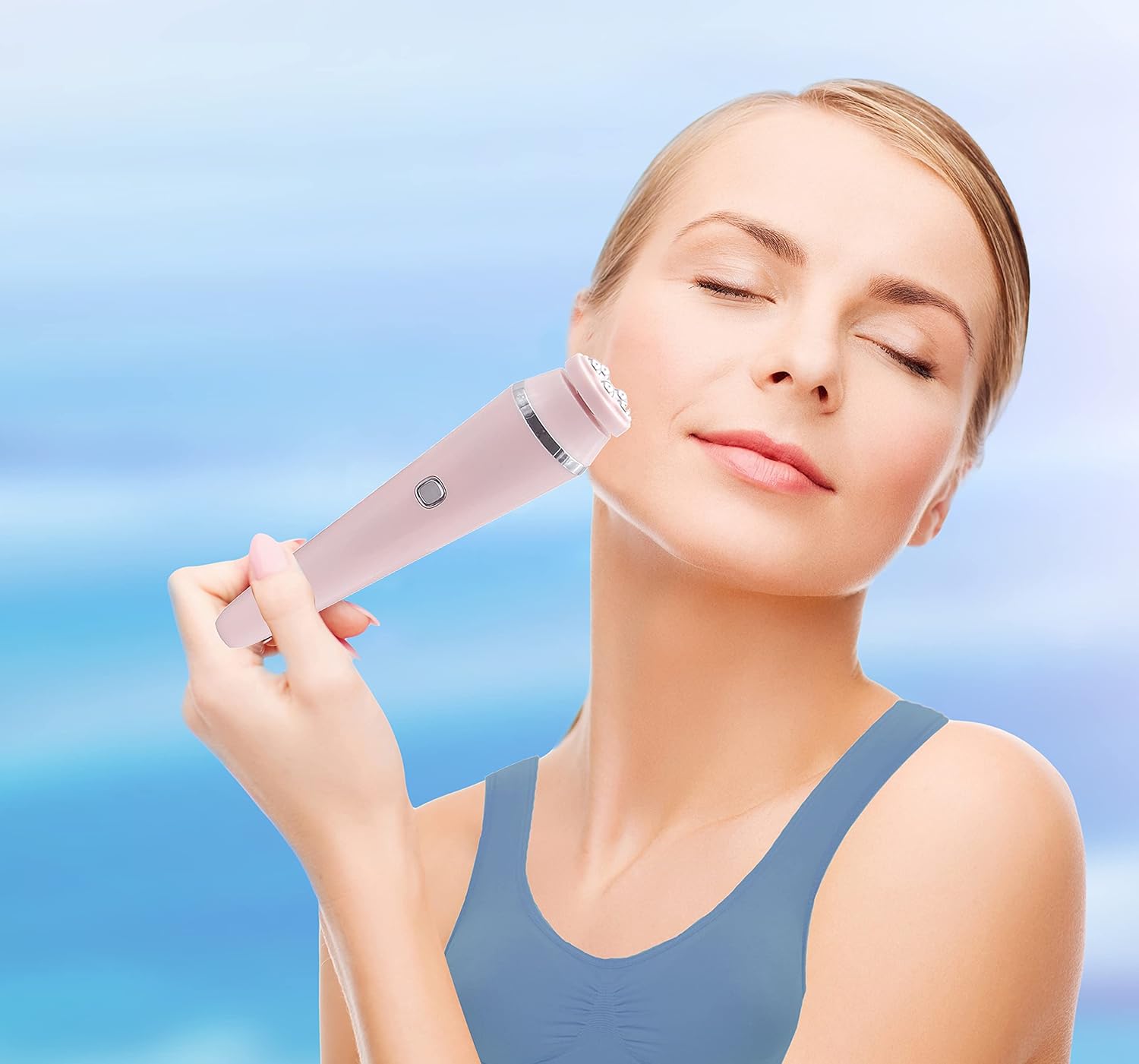 ORANGLES Portable Waterproof Sonic Facial Brush – Deep Cleansing Spin Roller - high resolution display - exposing craftsmanship - Image 2 of 4 | built for everyone | Portable Waterproof Sonic Facial Brush – Deep Cleansing Spin Roller for sale Georgia | Free Shipping ORANGLES