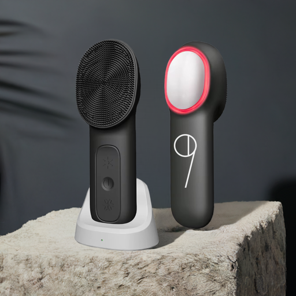 ORANGLES Silicone Sonic Facial Brush – Waterproof Electric Pore Cleaner - elegant presentation - exhibiting components - Image 6 of 6 | ideal for home | Discount on Silicone Sonic Facial Brush – Waterproof Electric Pore Cleaner Virginia | Free Shipping ORANGLES