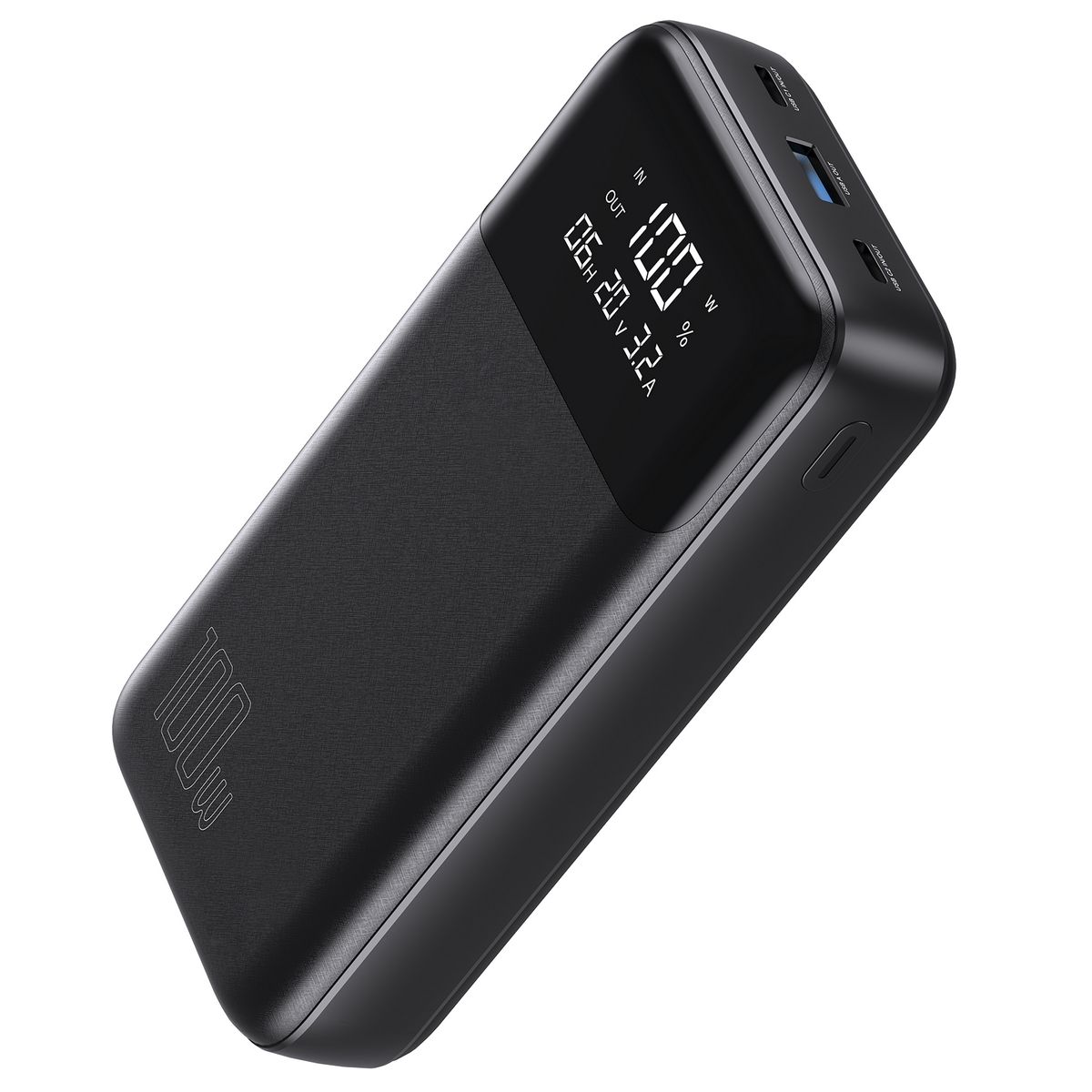 100W Laptop Power Bank – 25000mAh Portable USB‑C Charger