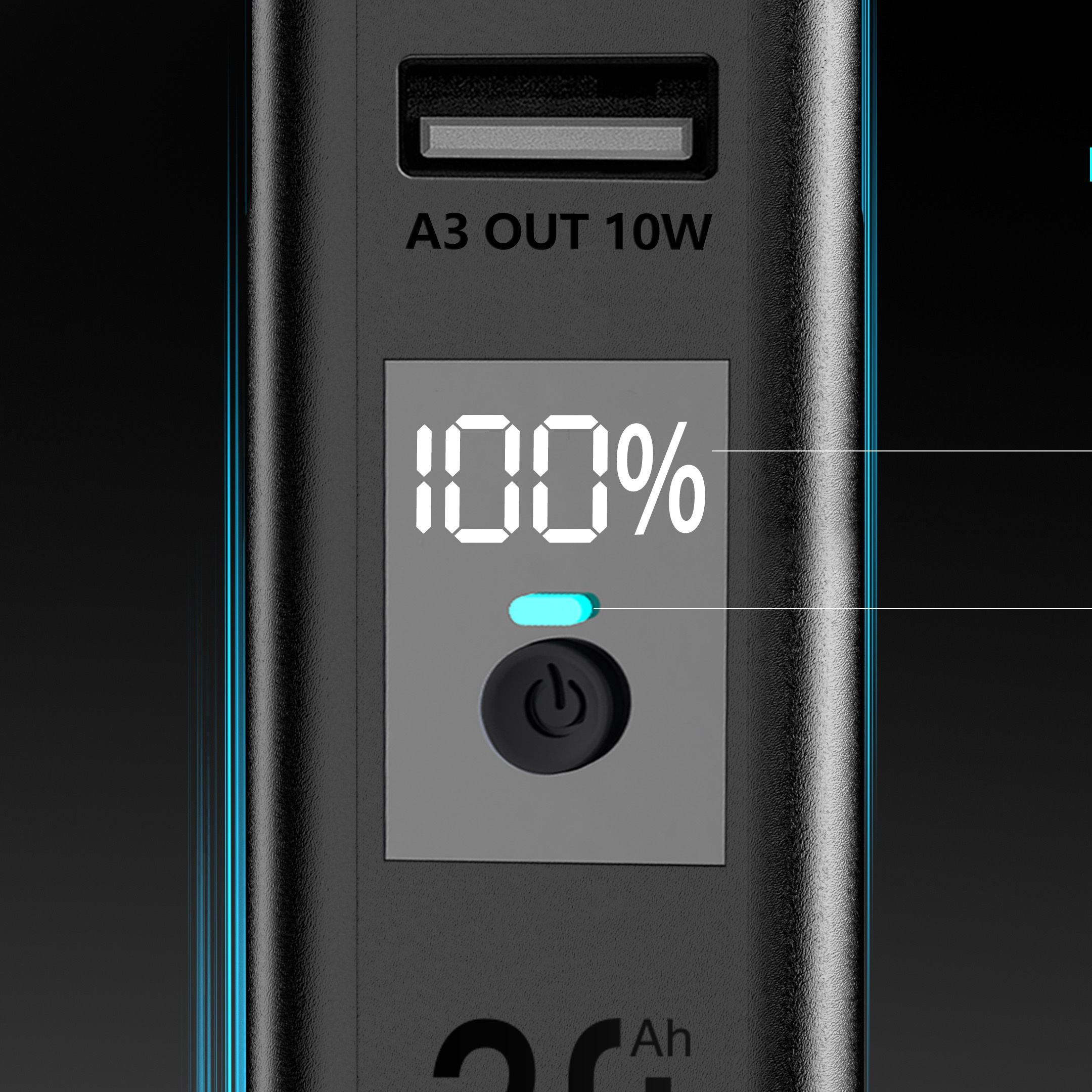 ORANGLES 65W 6‑in‑1 Laptop Power Bank – 20000mAh Magnetic Wireless Charger with AC Plug - angled perspective - presenting advantages - Image 4 of 5 | fits any environment | Purchase 65W 6‑in‑1 Laptop Power Bank – 20000mAh Magnetic Wireless Charger with AC Plug Michigan | Free Shipping ORANGLES