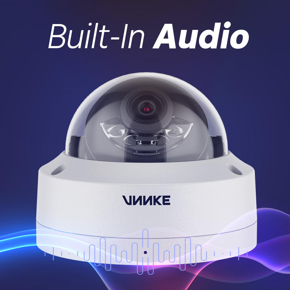 ORANGLES Dome Security Camera ANNKE C800 8MP 4K POE AI Smart - angled perspective - Image 4 of 4 | excellent for daily use | New York | Free Shipping ORANGLES