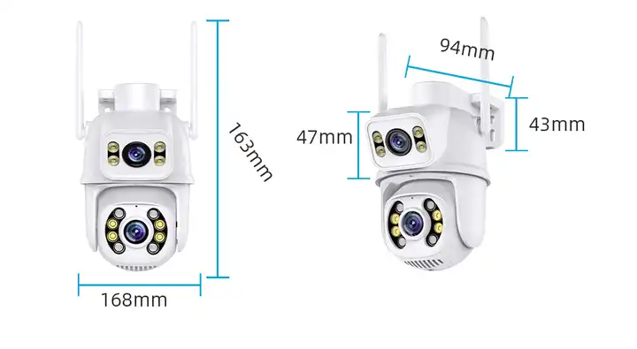 ORANGLES Best Outdoor Security Camera Without Subscription 6MP - full product showcase - Image 5 of 5 | suitable for professionals | Florida | Free Shipping ORANGLES