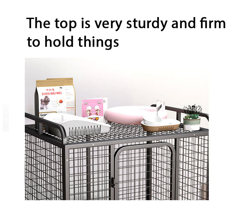 ORANGLES Small Pet Cage – Heavy Duty Dog Crate, Tear‑Resistant Square Tube Kennel for Large Breeds - angled perspective - presenting advantages - Image 4 of 5 | fits any environment | Purchase Small Pet Cage – Heavy Duty Dog Crate, Tear‑Resistant Square Tube Kennel for Large Breeds Michigan | Free Shipping ORANGLES