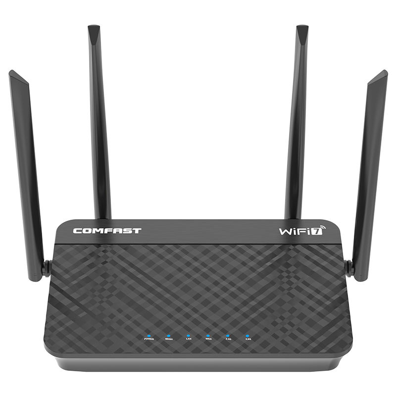 WiFi 7 Router COMFAST Mesh 5G 3600Mbps Dual Band High Gain Antennas OpenWrt