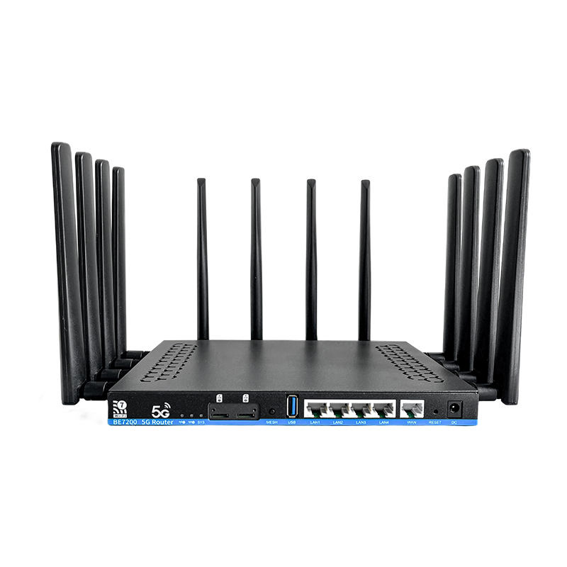 ORANGLES WiFi 7 Router 7200Mbps 5G CPE Dual SIM with 2.5G WAN Port OpenWrt - full product showcase - Image 5 of 5 | suitable for professionals | Florida | Free Shipping ORANGLES