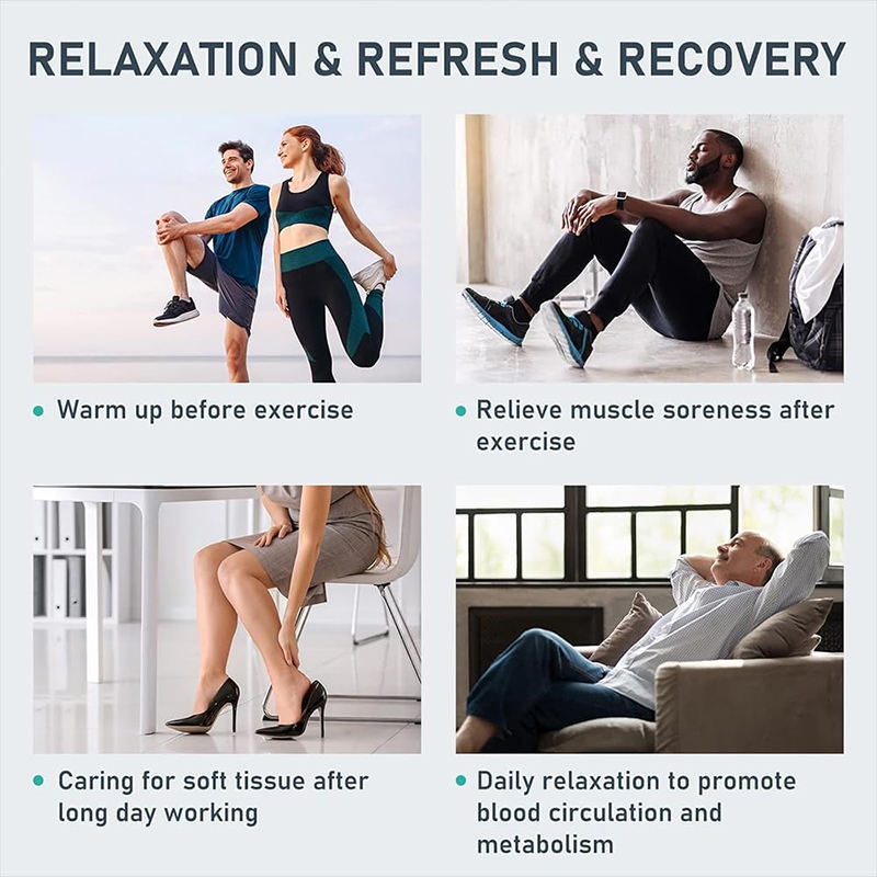 ORANGLES Air Compression Leg Massager Portable 5 Mode Boots for Relaxation and Fatigue Relief - elegant presentation - Image 6 of 6 | designed for enthusiasts | Illinois | Free Shipping ORANGLES