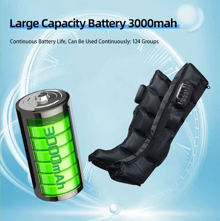 ORANGLES Air Compression Boots | Vibrating Recovery Therapy for Foot & Leg Massage - full product showcase - Image 5 of 5 | suitable for professionals | Florida | Free Shipping ORANGLES