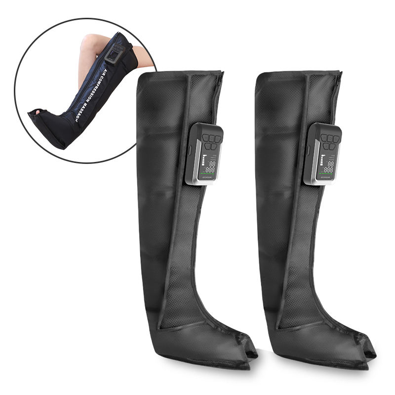 ORANGLES Air Compression Leg Massager | Recovery Boots for Muscle Soreness & Pain Relief - high resolution display - Image 2 of 5 | perfect for office | California | Free Shipping ORANGLES