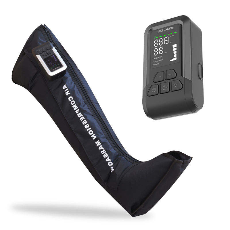 ORANGLES Air Compression Leg Massager | Recovery Boots for Muscle Soreness & Pain Relief - detailed closeup view - Image 3 of 5 | great for travel | Texas | Free Shipping ORANGLES