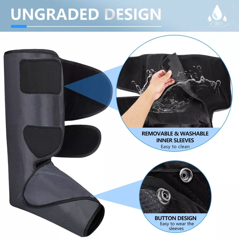ORANGLES Foot and Leg Massage Machine | Electric Air Compression Therapy for Circulation & Relaxation - full product showcase - Image 5 of 6 | suitable for professionals | Florida | Free Shipping ORANGLES
