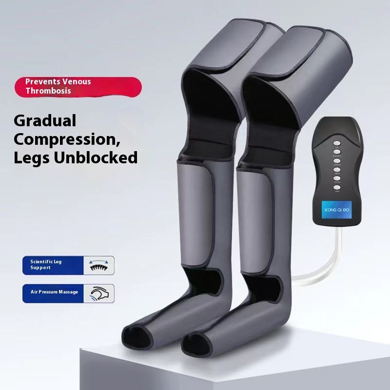 ORANGLES Foot and Leg Massager | Electric Compression Wrap with Air Pressure Therapy - detailed closeup view - Image 3 of 5 | great for travel | Texas | Free Shipping ORANGLES