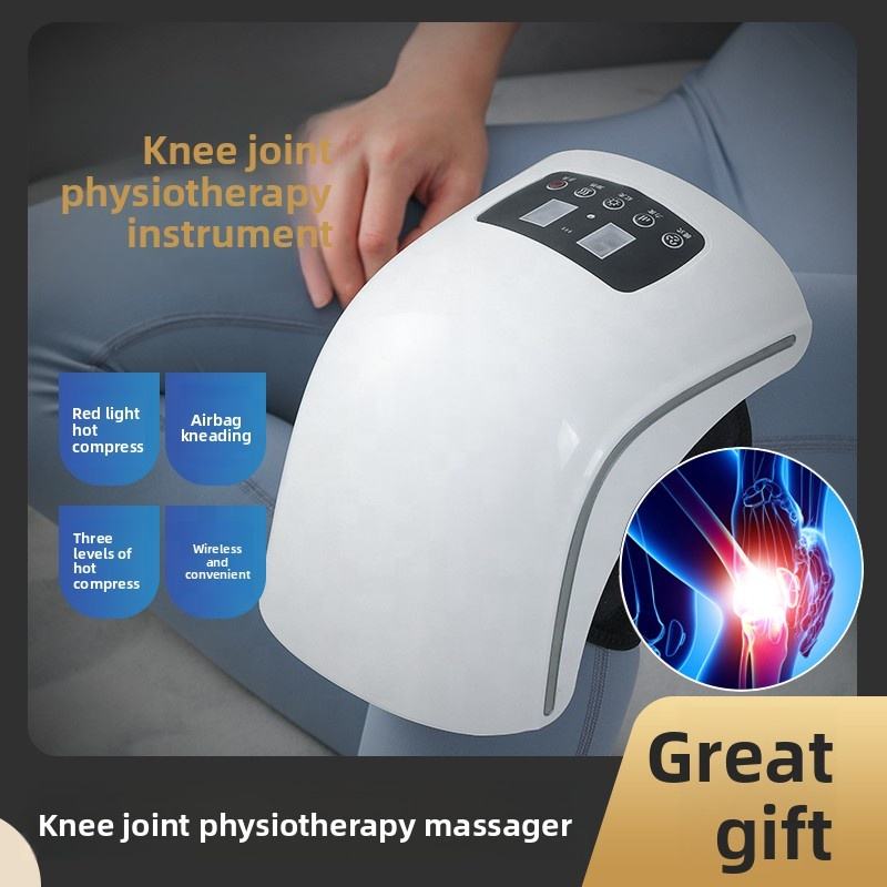 ORANGLES Knee Massager with Heat USB Heated Brace for Arthritis and Osteoarthritis Relief - detailed closeup view - Image 3 of 4 | great for travel | Texas | Free Shipping ORANGLES