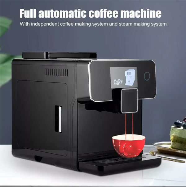 ORANGLES Automatic Coffee Machine | Smart Latte & Espresso Maker - high resolution display - Image 2 of 4 | perfect for office | California | Free Shipping ORANGLES