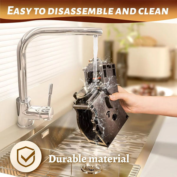 ORANGLES Brew Coffee Machines | 19 Bar Automatic Espresso Maker - detailed closeup view - Image 3 of 3 | great for travel | Texas | Free Shipping ORANGLES