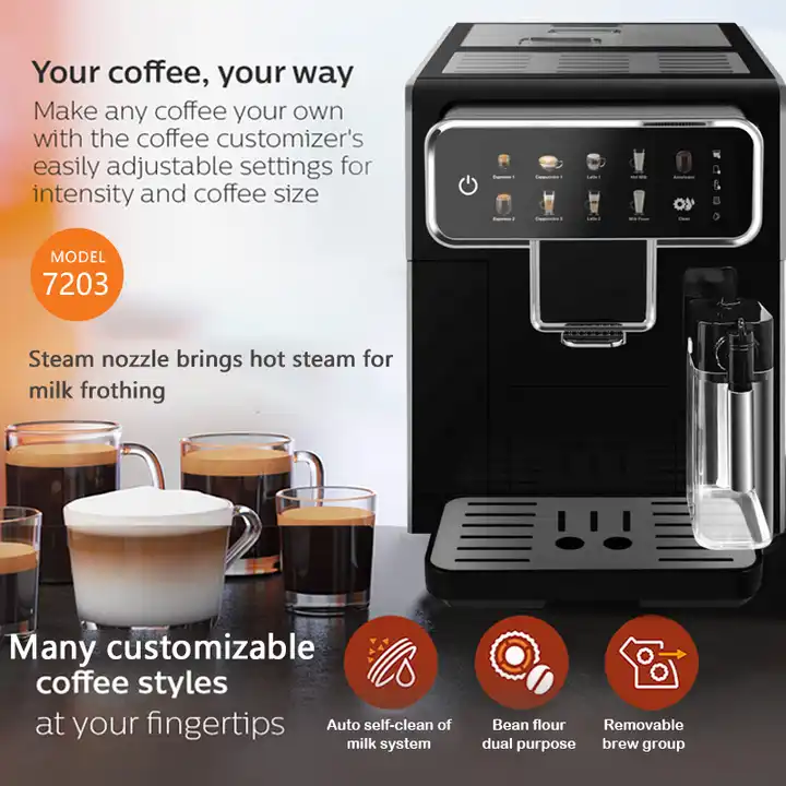 ORANGLES Ninja Coffee and Espresso Maker | Smart Café‑Style Drinks - detailed closeup view - Image 3 of 5 | great for travel | Texas | Free Shipping ORANGLES