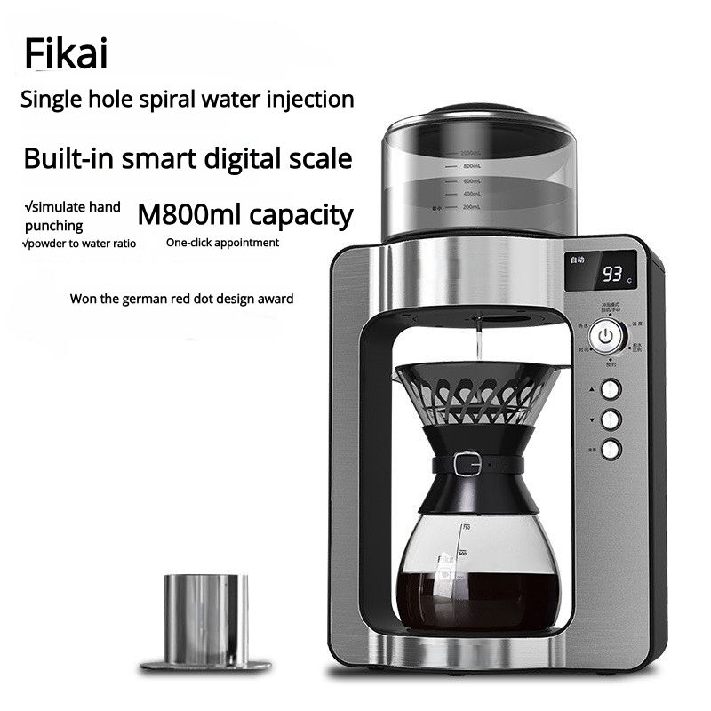 ORANGLES Stainless Steel Coffee Machine Intelligent Drip Auto - detailed closeup view - Image 3 of 5 | great for travel | Texas | Free Shipping ORANGLES