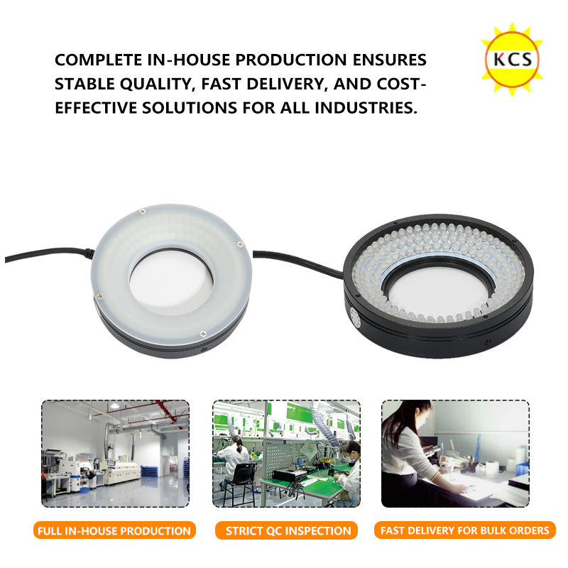 ORANGLES KCS-CKR-50-45 Machine Vision LED Working Light 50mm | 45° Low Angle Dimmable Industrial Ring Light with DC Power Supply for Inspection & Automation - high resolution display - exposing craftsmanship - Image 2 of 5 | built for everyone | KCS-CKR-50-45 Machine Vision LED Working Light 50mm | 45° Low Angle Dimmable Industrial Ring Light with DC Power Supply for Inspection & Automation for sale Georgia | Free Shipping ORANGLES