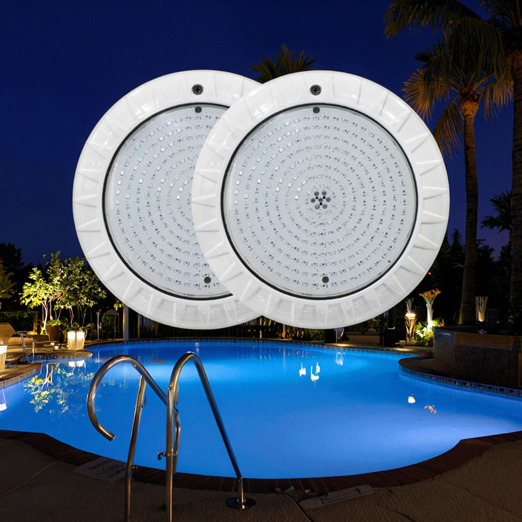 Fenlin 12V IP68 Underwater LED Pool Light White 10-35W | Remote Control Durable PBT+PC Swimming Pool Lighting