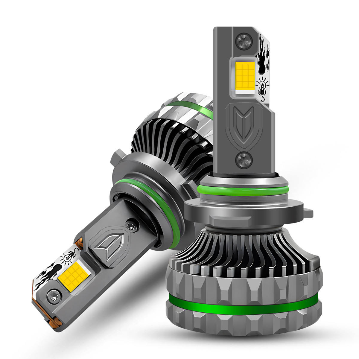 ORANGLES 300W High Power LED Car Headlight Bulbs 6000K | H1 H7 H4 9005 9006 with Copper Tube Cooling Bright White Automotive Lights  - Main Product Image - professional product shot revealing details | Best price 300W High Power LED Car Headlight Bulbs 6000K | H1 H7 H4 9005 9006 with Copper Tube Cooling Bright White Automotive Lights authentic product Ohio | ORANGLES